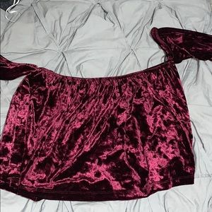 Off the shoulder top